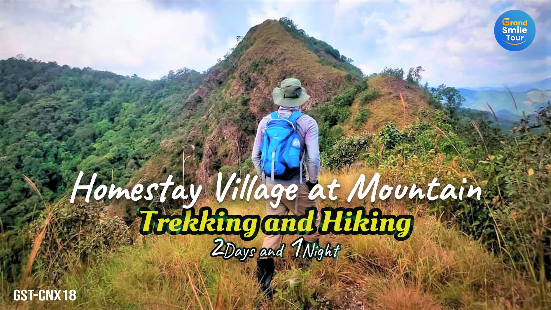 GST-CNX18 2 Days and1 Night Homestay Village Trekking at Mountain