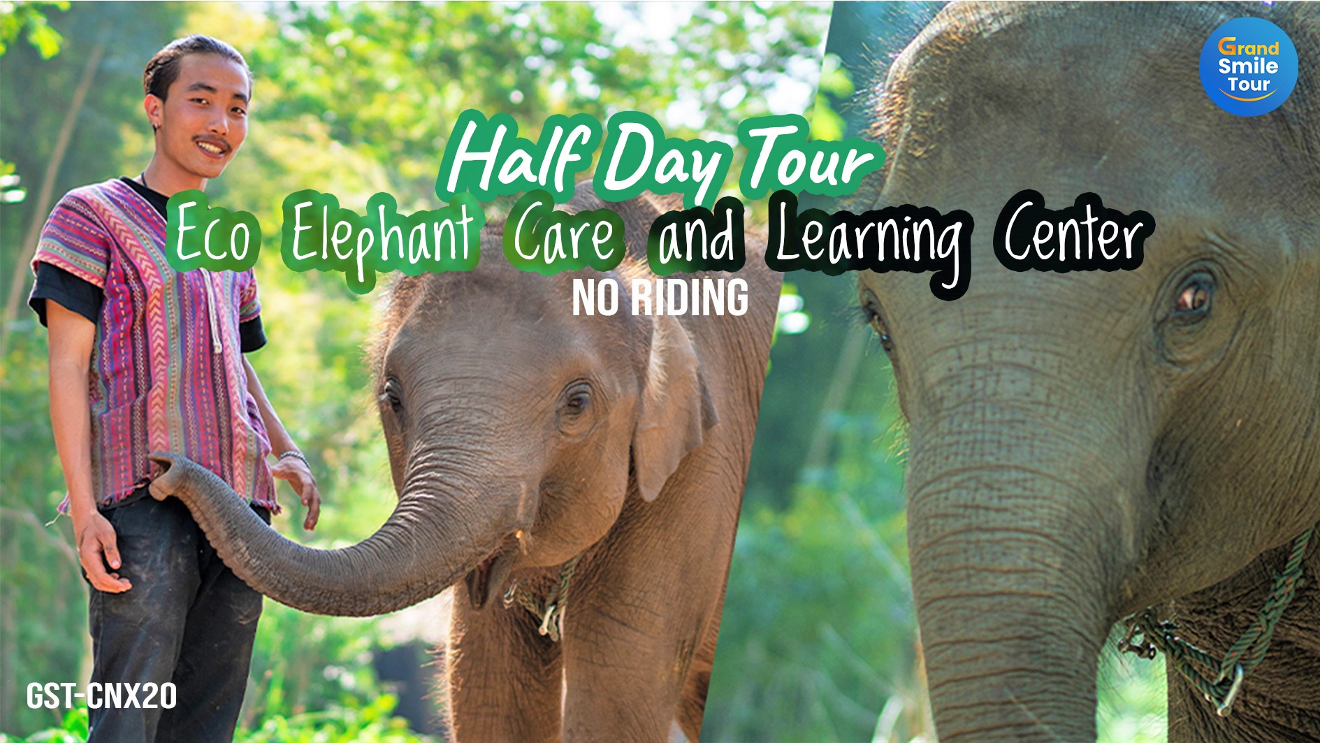 GST-CNX20 Half Day Eco Elephant Care & Learning Center